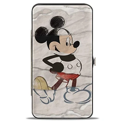 Afbeelding van Buckle Down Portemonnee voor dames, Mickey Mouse, 17,8 x 10,2 cm, Muis, 7&quot; 4&quot;