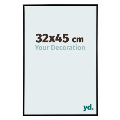 Afbeelding van Fotolijst 32x45cm Zwart Mat Kunststof Evry