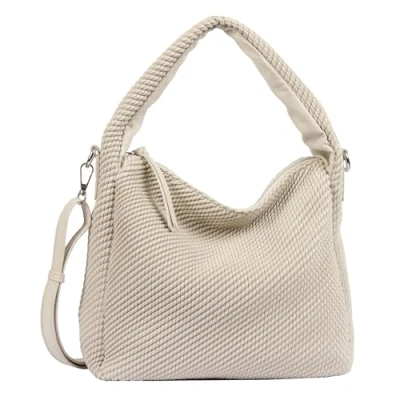 Afbeelding van TOM Tailor Denim Ttnomi Handtas, Dames, Maat: One Size, Off white
