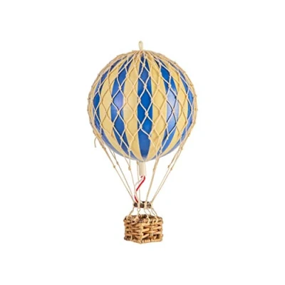 Afbeelding van Authentic Models Floating The Skies AP160D, decoratieve heteluchtballon, diameter 8 cm, blauw, miniatuur decoratie