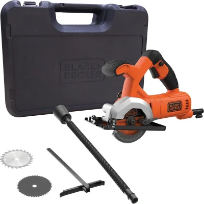 Afbeelding van Black &amp; Decker Minicirkelzaag BES510K 85mm