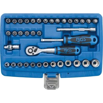 Afbeelding van BGS Dopsleutelset Gear Lock 1/4&quot; 39 delig