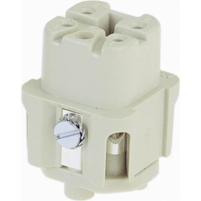 Afbeelding van Harting 09 20 016 2812 Businzetstuk Han® A 16 + PE Schroeven 1 stuk(s)