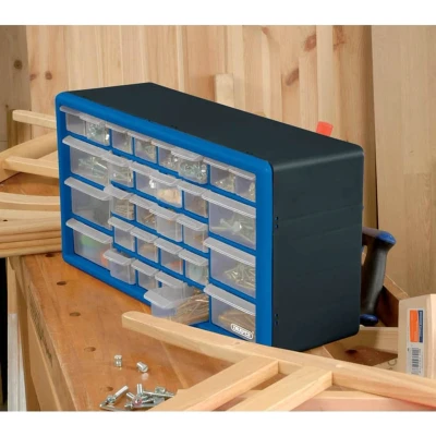 Afbeelding van Gereedschapsopbergbox 30 lades blauw 12015