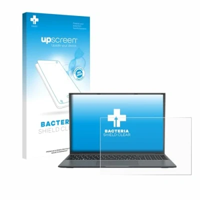 Afbeelding van upscreen Screenprotector voor MEDION E16443 Folie Beschermfolie transparant antibacterieel