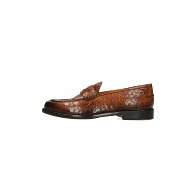 Afbeelding van Melvin &amp; Hamilton Instappers, Dames, Maat: 38, Brown Schoenen