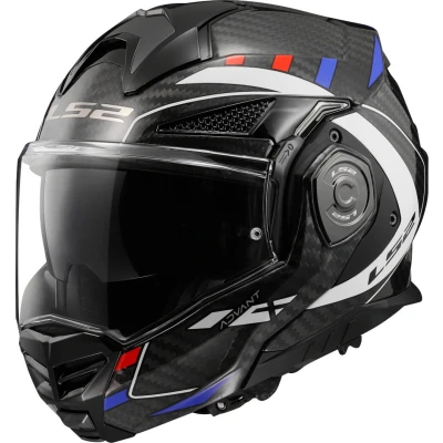 Afbeelding van LS2 FF901 Advant X Future Carbon Helm, zwart wit blauw, afmeting L voor man