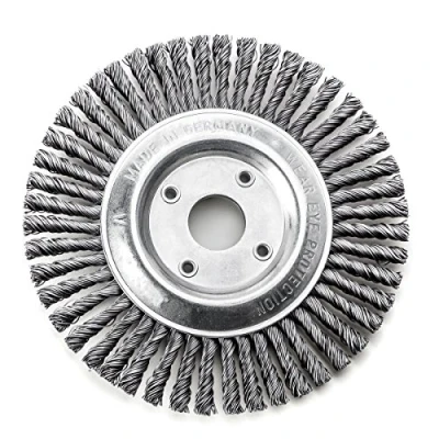 Afbeelding van Lessmann Ronde borstel gat d. 125 mm draaddikte 0,5 staal 6 15.000 omw/min 1 stuk 473201EZ