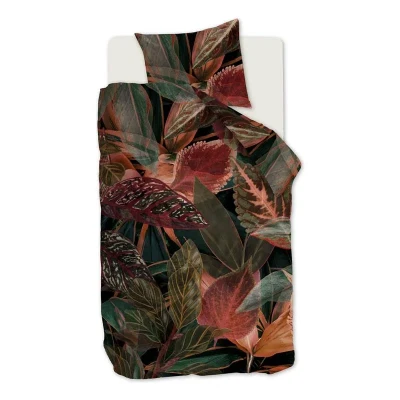Afbeelding van Beddinghouse Velvetleaf Dekbedovertrek eenpersoons 140x200/220 cm Multi