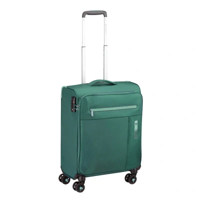 Afbeelding van Roncato Lite Soft 4 Wheel Cabin Trolley verde bottiglia Zachte koffer