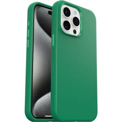 Afbeelding van Apple iPhone 15 Pro Max MagSafe Hoesje Kunststof OtterBox Hardcase/Backcover Groen Telefoonhoesje Shockproof/Valbescherming