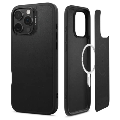 Afbeelding van CYRILL van Spigen Kajuk Mag hoesje compatibel met iPhone 16 Pro Max (2024) Black