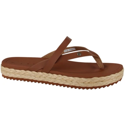 Afbeelding van Reef Vista Carmen Teensandalen, Dames, Maat: 37.5, Cocoa Hoogwaardig imitatieleer