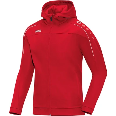 Afbeelding van Jas met kap Classico Rood / 3XL