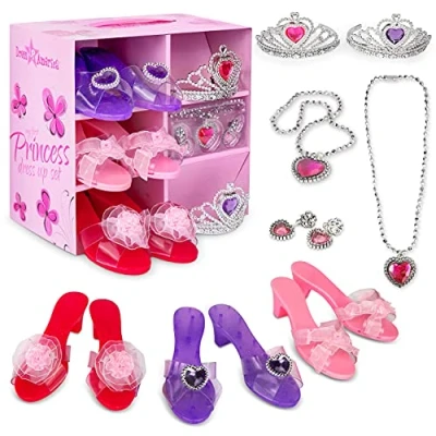 Afbeelding van Princess Dress Up Set Prinses Verkleedset