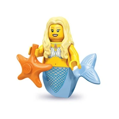 Afbeelding van LEGO 71000 Minifigures Series 9 Mermaid x1 Loose