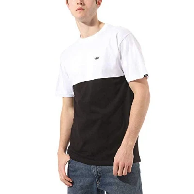 Afbeelding van Vans MN Colorblock TEE Tshirt print, Heren, Maat: XL, White