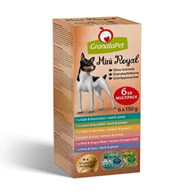 Afbeelding van 6x150g Mini Royal Granatapet Hondenvoer