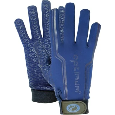 Afbeelding van Optimum Unisex Youth Senior Velocity Rugby handschoenen, zwart/oranje, X Large, Navy, Small