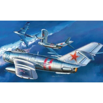 Afbeelding van Zvezda Mig 17 Fresco (12/19) * (Zve7318) modelbouwsets, hobbybouwspeelgoed voor kinderen, modelverf en accessoires