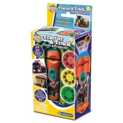 Afbeelding van Brainstorm Toys Zaklamp en projector voor tractor vrachtwagen