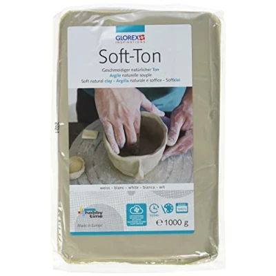 Afbeelding van Glorex Soft Ton terracotta 2500 g, luchthardend of brandbaar