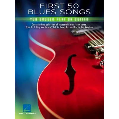 Afbeelding van First 50 Blues Songs You Should Play on Guitar