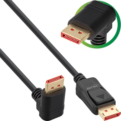 Afbeelding van InLine 17155U DisplayPort kabel 5 m Zwart