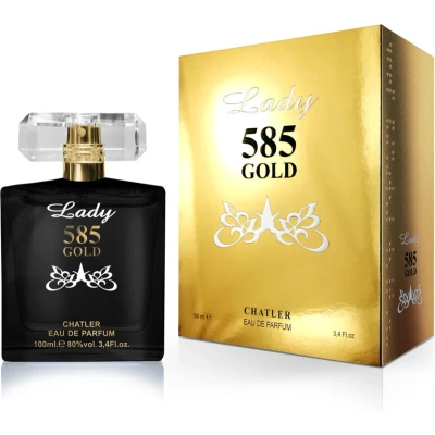 Afbeelding van Chatler 585 Gold Lady Dames Eau de Parfum 100 ml