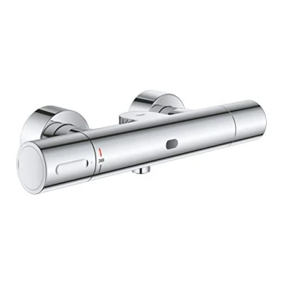 Afbeelding van Grohe eurosmart cosmopolitan e douchekraan thermostatisch met infrarood hoh 15cm koppelingen chroom 36457000