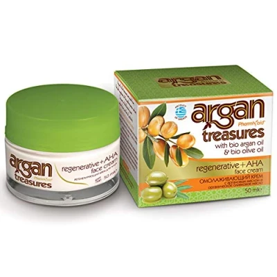Afbeelding van Pharmaid Argan Treasures Regeneratieve AHA gezichtscrème 50ml Bio Arganolie