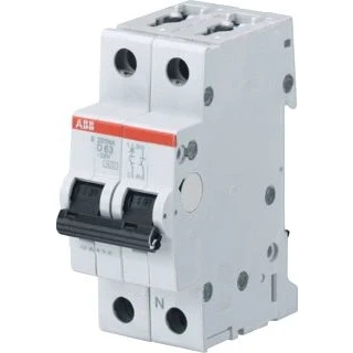 Afbeelding van Abb s201 installatieautomaat 1p n d karakteristiek 1a iec en 60898 1 6 ka iec60947 2 10 modulen breedte 35mm 2cds251103r0011