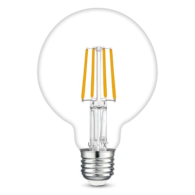 Afbeelding van Yphix E27 LED Lamp Atlas G95 8w 2700k Dimbaar LEDdirect.nl IP20 Lichthoek 360 Graden Extra Warm Wit 730 Lumen CRI &gt;90