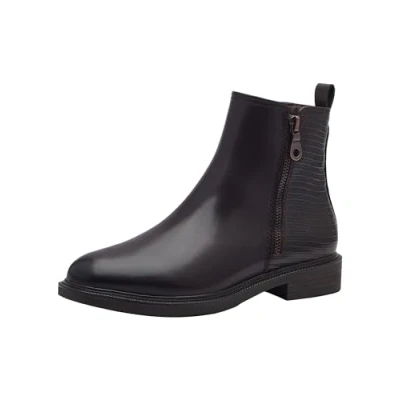Afbeelding van Marco Tozzi Dames Bootie Zip+Slip 2 25362 43 Modelaarzen, Mocca Comb, 41 EU, Kam, EU