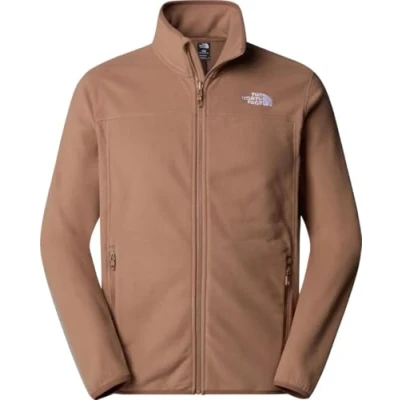 Afbeelding van The North Face Glacier FULL ZIP Fleecejas, Heren, Maat: Large, Latte