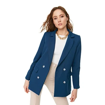 Afbeelding van Trendyol TWOAW21CE0264 Volwassenen Vrouwen Single pack Indigo 36