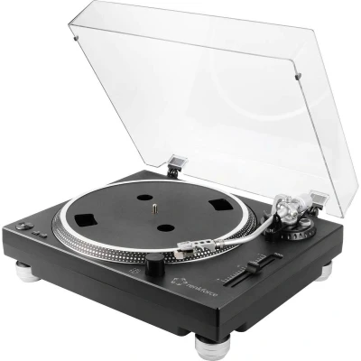 Afbeelding van Renkforce RF TURBD 010 USB platenspeler Belt drive Zwart