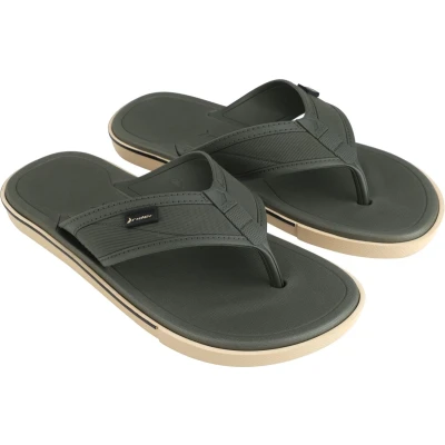 Afbeelding van Slipper Rider Men Spin Thong Beige Green Schoenmaat 45 46