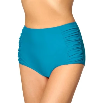 Afbeelding van Merry Style Dames Zwembroek Bikinibroekje Elastische tailleband Polyamide &amp; Elastaan Blauw (6046) 42 MS MS10 119 SL