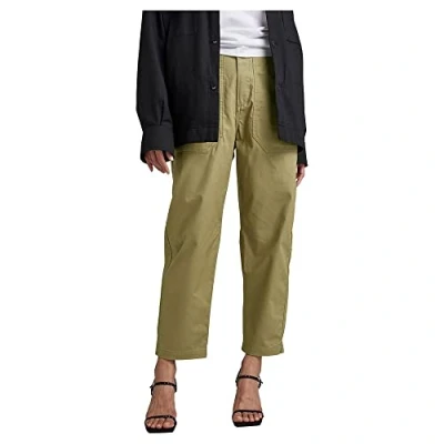 Afbeelding van G Star 3D Fatigue Boyfriend Broek, Dames, Maat: 29, Smoke olive