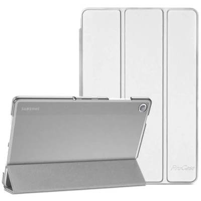 Afbeelding van ProCase Hoes voor Samsung Galaxy Tab A9+ / A9 Plus 11 inch 2023 (SM X210), drievoudige beschermhoes de A9+/A9 Plus, dun, licht, smart cover met doorzichtige matte achterkant,