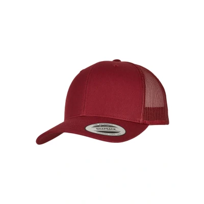 Afbeelding van Flexfit Retro Trucker Pet, Heren, Maat: One Size, Cranberry