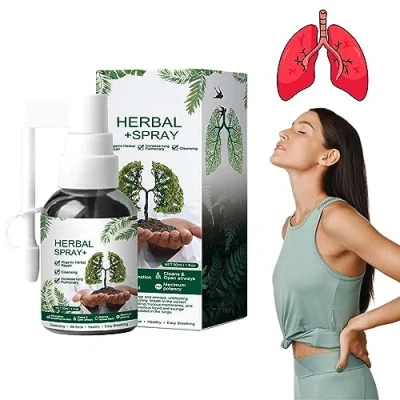 Afbeelding van Googeer Herbal Lung Cleanse Mist, Respinature Mist Powerful Support, Spray (1PCS)