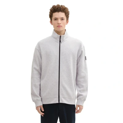Afbeelding van Tom Tailor Vest Structure Zipper Jacket 1043301xx12 10668 Mannen Maat L