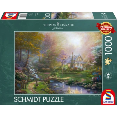 Afbeelding van Schmidt Spiele 59776 Thomas Kinkade A Mother&#039;s Perfect Day, puzzel met 1000 stukjes, meerkleurig