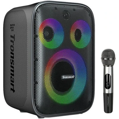 Afbeelding van Tronsmart Halo 200 Speaker Met 2 Microfoons, Party 3 Way Sound System, Ingebouwde/Bedrade