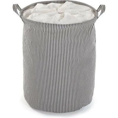 Afbeelding van Wasmand Versa Zwart Polyester Katoen Nylon (38 x 48 38 cm)