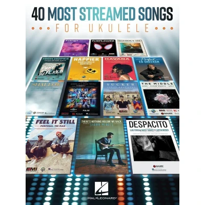 Afbeelding van Hal Leonard 40 Most Streamed Songs for Ukulele