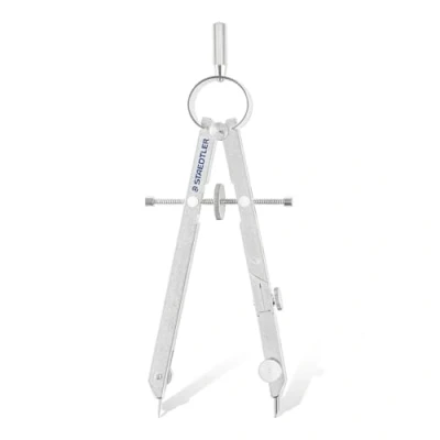 Afbeelding van STAEDTLER Mars® Comfort Precisie cirkelset met universele adapter, verlenging en vulpotlood, diameter 26,5 cm, 551 02