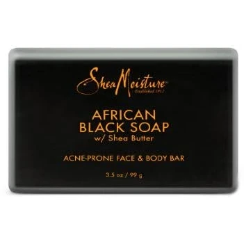 Afbeelding van Shea Moisture African Black Soap Bar, 3.5 Oz, Pack of 2